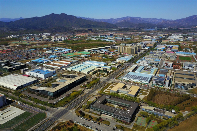 这是4月11日拍摄的怀柔科学城。