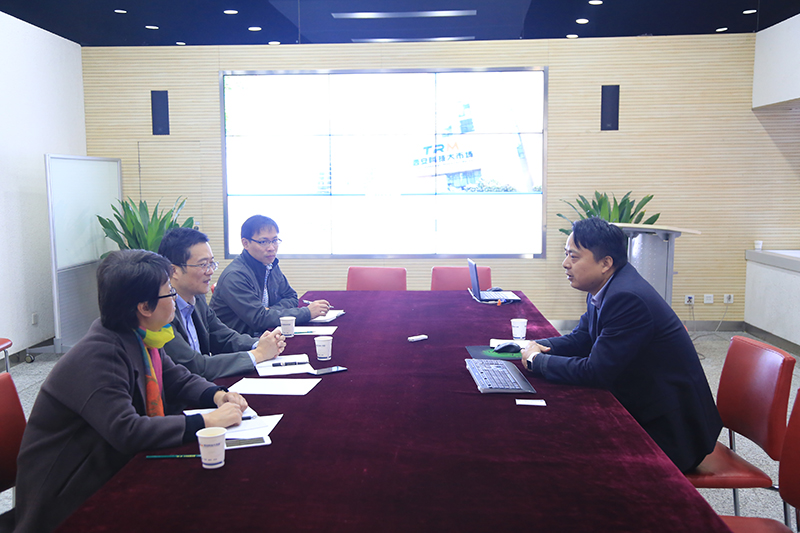 宁波市生产力促进中心到访大市场