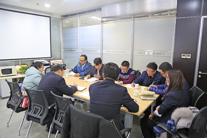 西大华特公司与大市场进行交流 西大华特公司与大市场进行交流