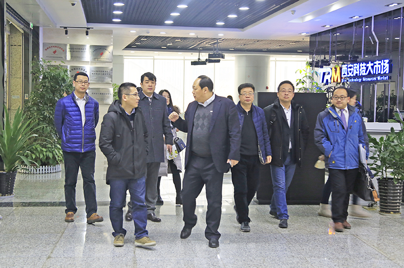 西大华特公司与大市场进行交流 西大华特公司与大市场进行交流