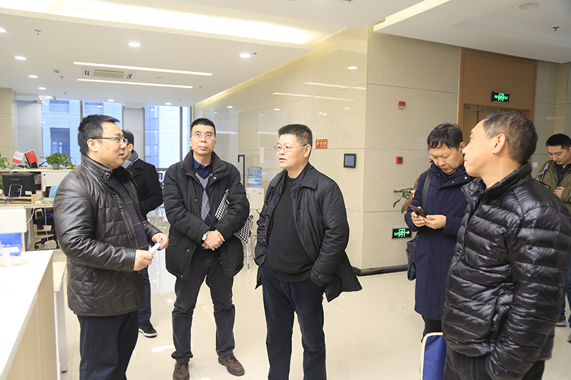 宁波市鄞州区科技局一行到访大市场